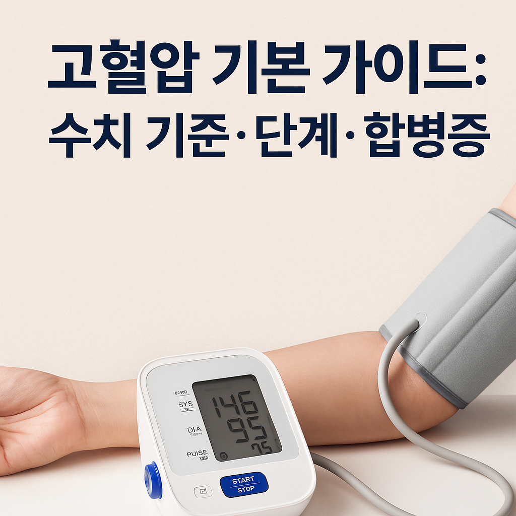 고혈압 기본 가이드: 수치 기준·단계·합병증