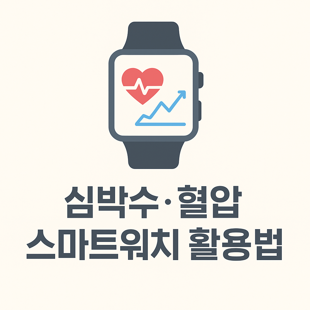 심박수·혈압 스마트워치 활용법