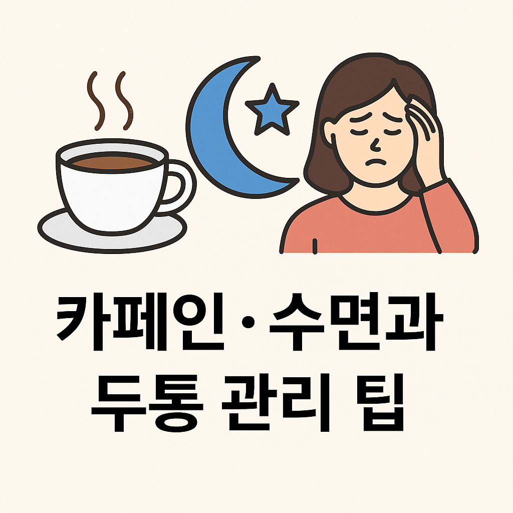 카페인·수면과 두통 관리 팁